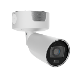 AJAXCCTV AJ-BULLETCAM-8-HLVF-S-W 8 megapikselin Bullet IP -kamera 2,8–12 mm:n Varifocal-objektiivilla, kaksoisvalaistus, 60 m IR