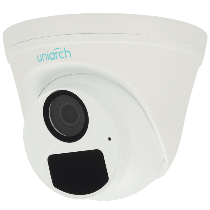 Камера UNIARCH UV-IPC-T122-APF28K, 2MP, поворотная (Turret), IP, с Wi-Fi, PoE, IP67, объектив 2.8мм, ИК 30м
