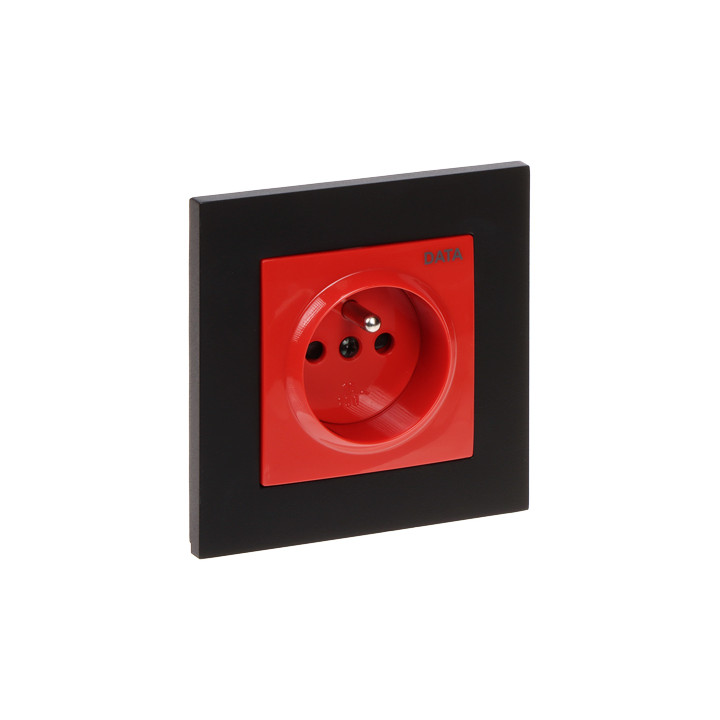 Elektro-Plast SANTRA/4142-19/EPN Vienvietīga sienas kontaktligzda 16A 230V E tipa balta