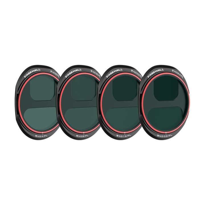 Freewell FW-M4P-BRG ND/PL Bright Day Filter Set for DJI Mavic 4 Pro (4pcs)