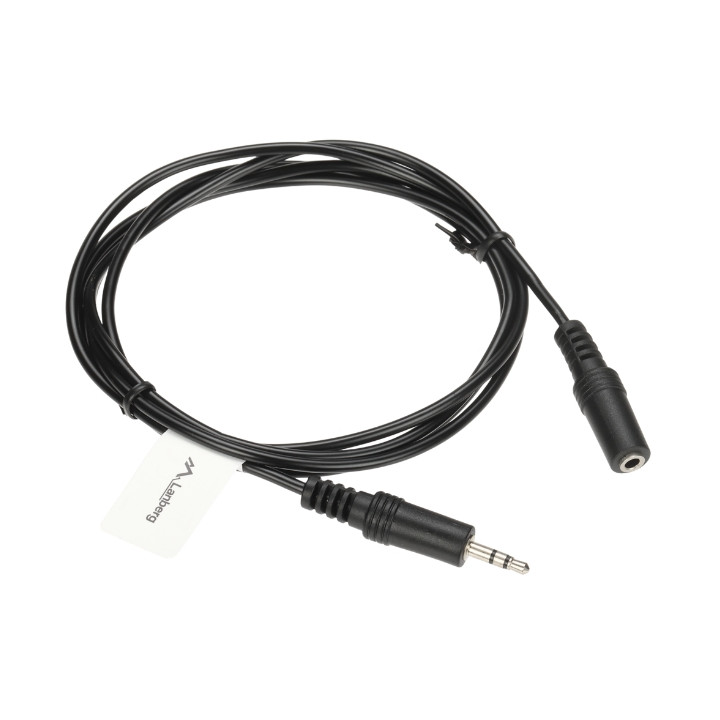 LAIDAS J-W3.5/J-G3.5/1.5MB Jack TRS 3,5 mm KIŠTUKAS / Jack TRS 3,5 mm LIZDAS 1,5 m Lanberg