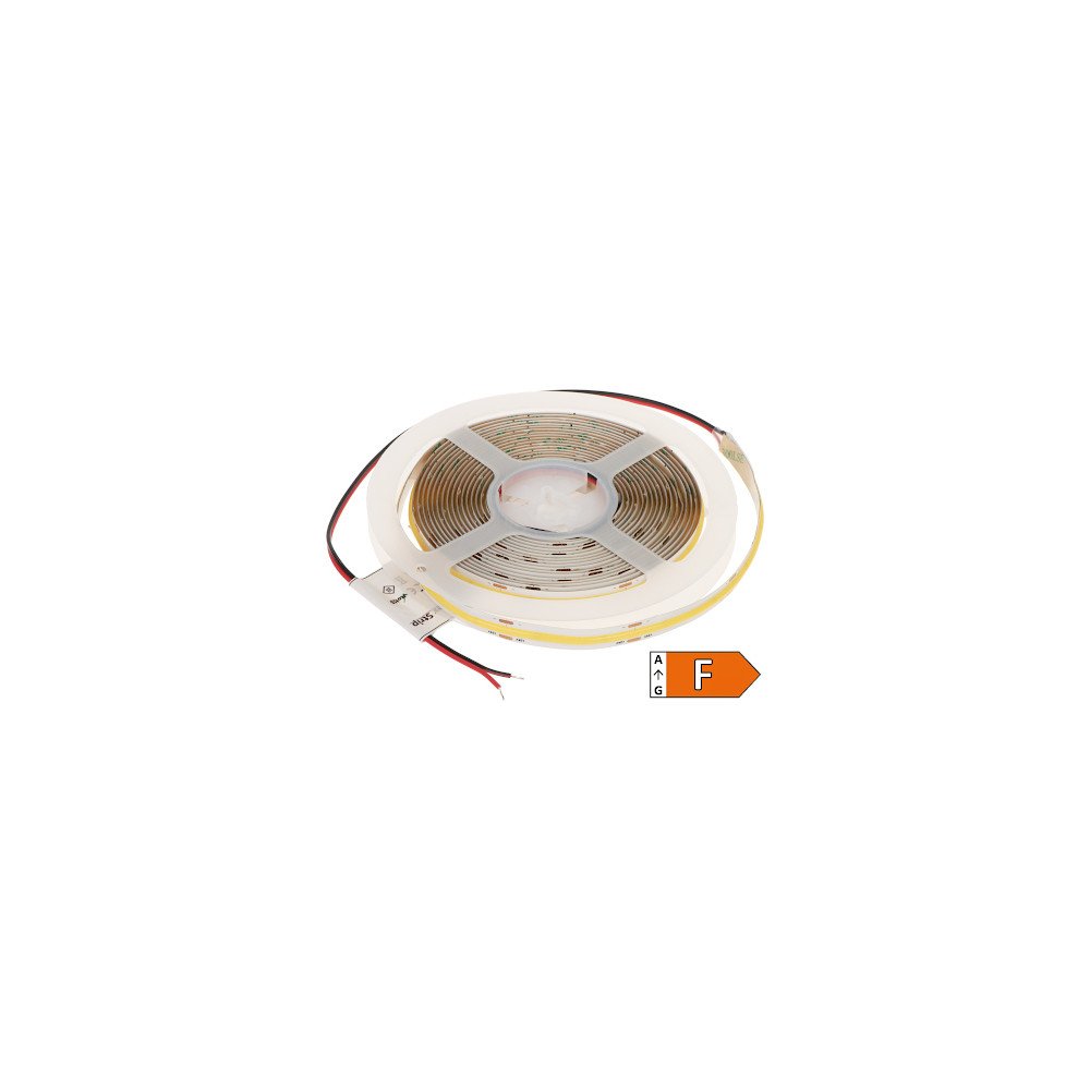LED GAISMAS STRIPLE LED-COB-24V/12W-NW/5M - 4000 K MW apgaismojums