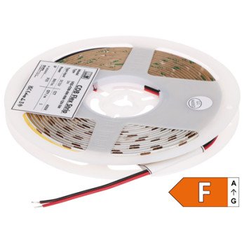 LED GAISMAS STRIPLE LED-COB-12V/8W-NW/5M - 4000 K MW apgaismojums