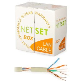 NETSET Cat5e UTP Tīkla Kabeļa 305m Spole