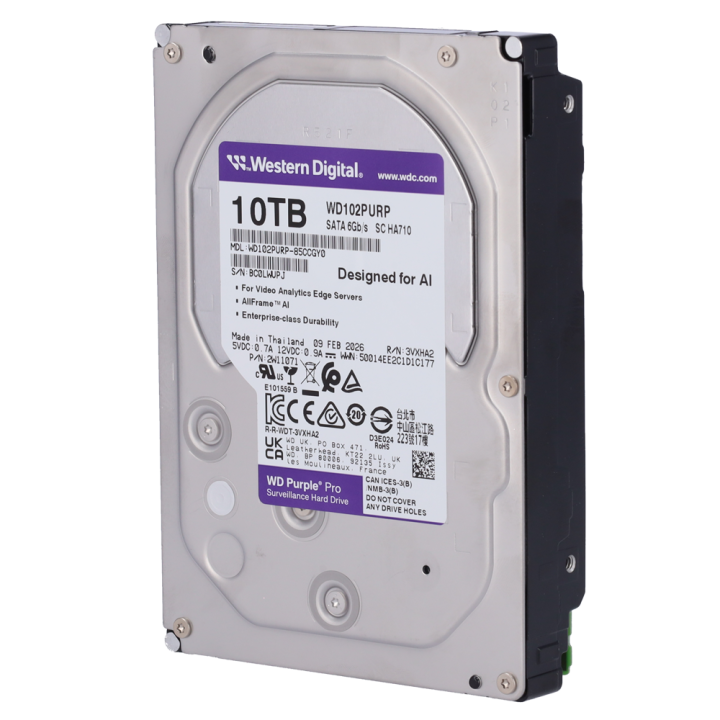 Western Digital HD10TB 10TB Surveillance Hard Drive HDD