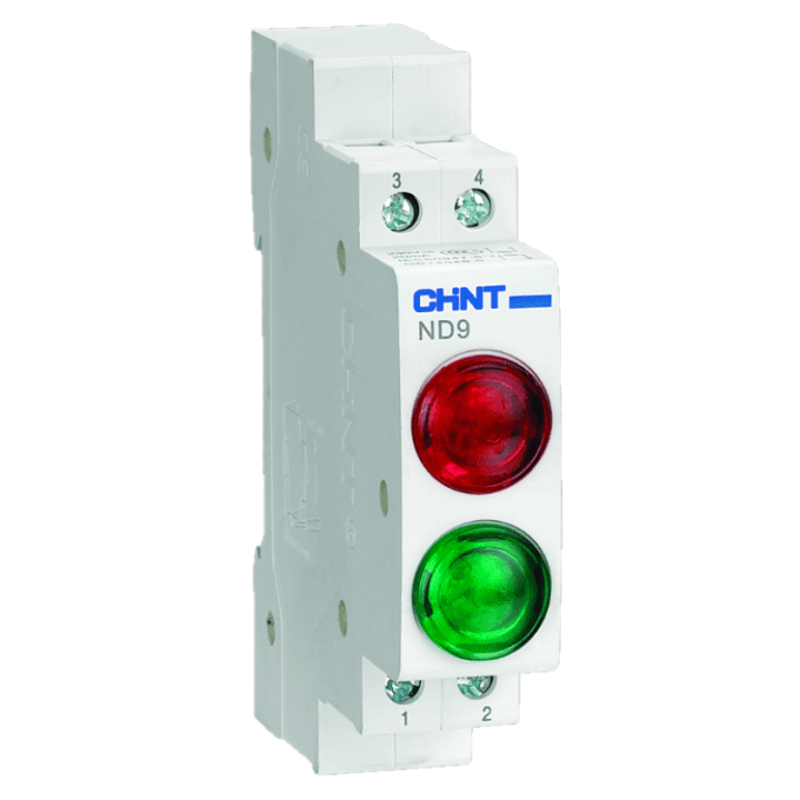 СВЕТОДИОДНЫЕ ИНДИКАТОРЫ DIN ND9 230В ЗАЛЬШ/САРК.