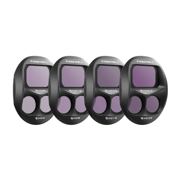 Freewell FW-M4P-SPLITND ND Filter Set for DJI Mavic 4 Pro Standard Day (4pcs)