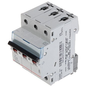 voolukaitseluliti LE-403543 KOLMEFAASILINE 10 A C-TUUPI LEGRAND