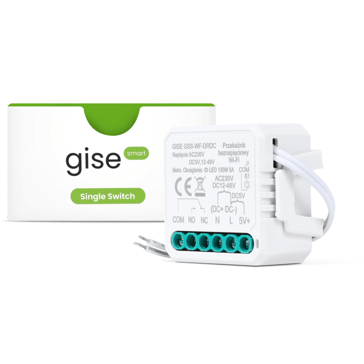 GISE Smart GSS-WF-DRDC – Tuya Wi‑Fi dry-contact relay module