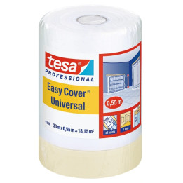 TESA EASY-COVER-UNIVERSAL/33X550 Защитная пленка с лентой для распределительных щитов 33 модуля 3 ряда 330x550мм