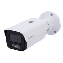 SAFIRE SMART SF-IPB386A-4I1-DL 4MP lauko Bullet IP kamera su PoE, Wi-Fi, dvigubu apšvietimu, IP67, 50m IR, microSD iki 512GB