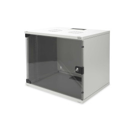 Digitus DIG-DN-19-09U-S-1 19 collas 9U sienas skapis stikla durvis