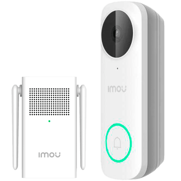 IMOU DB61I-DS21-PACK-IMOU Wi-Fi Doorbell Camera 5MP Indoor Two-Way Audio IR Night Vision microSD up to 256GB