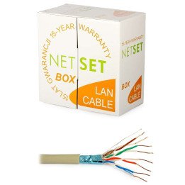 Brand NETSET-FTP-5E-BOX Cat5e FTP kabelis 305m