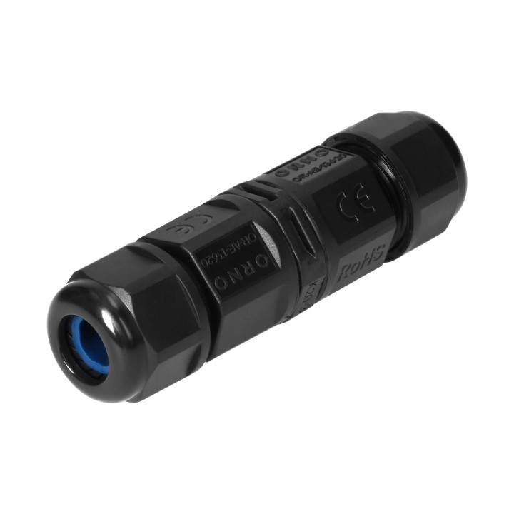 Cable Connector, Straight with quick connector, IP68 3x4mm?, 400V/25A