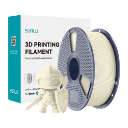 Sunlu PLA+ Filament (Ivory) 1.75mm