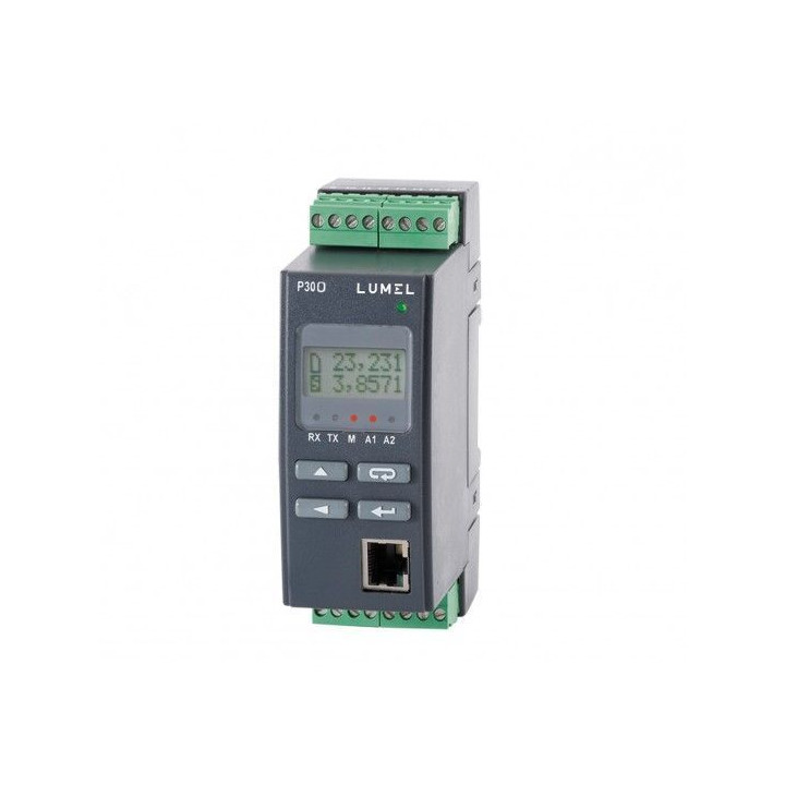 Lumel Impulsside andur, sagedus, pöörded, tööaeg Ethernet P30O-ga