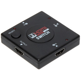HDMI переключатель 3x1 HDMI-SW-3/1 - 3 входа, 1 выход, поддержка 4K