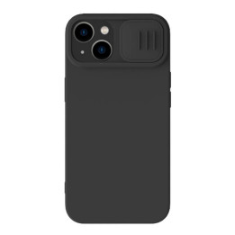 Nillkin CamShield Silky Silicone Case for iPhone 15 Plus (Black)