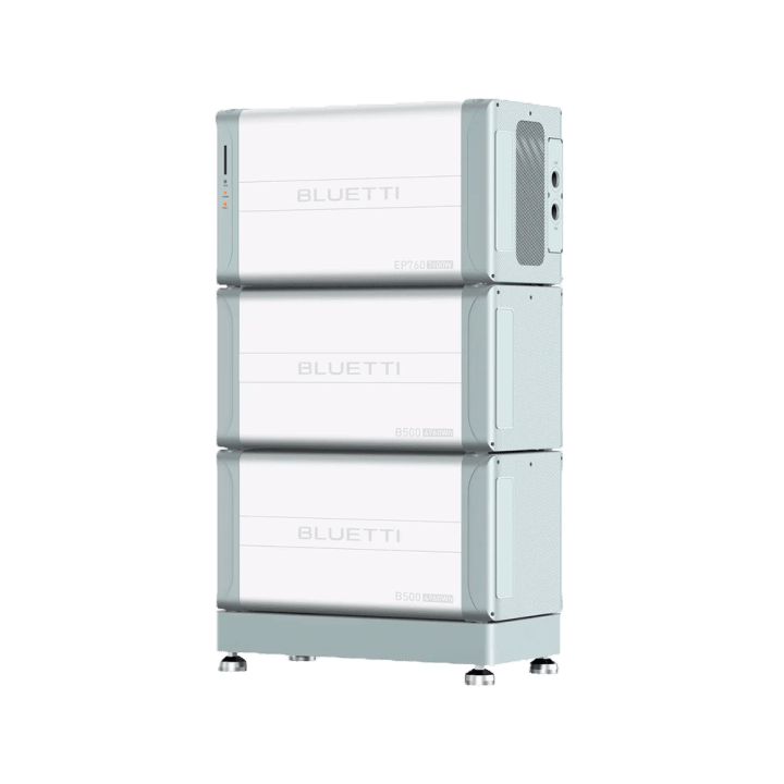 BLUETTI BL-EP760-2xB500 namų energijos kaupimo sistema 7,6 kWh LiFePO4 akumuliatoriaus atsarginė kopija su UPS