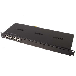Cyberteam NPG-8P-1U Gigabit PoE pārsprieguma aizsargs 8-portu