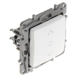 LEGRAND LE-764512 Niloe выключатель прямого управления для ролет 6A белый