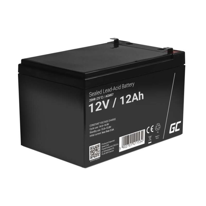 Green Cell AGM08 12V 14Ah Battery