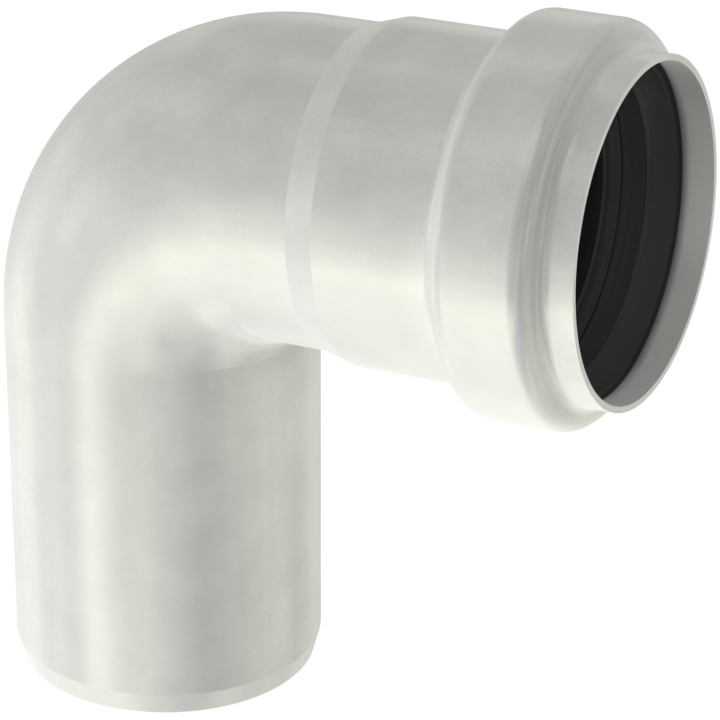 LĪKUMS D50x87,5° AISI 304
