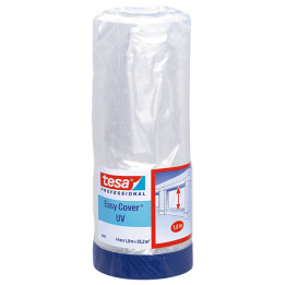 APSAUGINĖ PLĖVELĖ SU JUOSTOS EASY-COVER/UV/14X1800 TESA