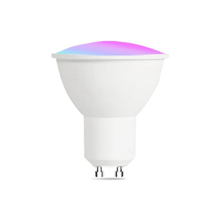 SmartWise GU10 Wi-Fi + eWeLink-Remote (Bluetooth) viedā spuldze, 5W, regulējama siltā/aukstā balta + RGB krāsu gaisma