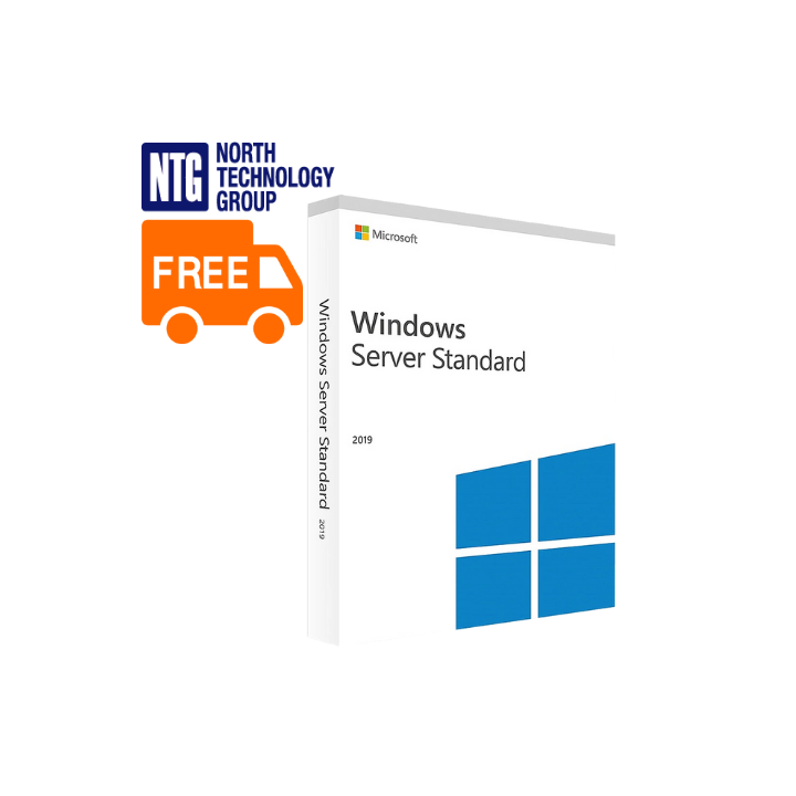Microsoft Windows Server 2019 Standard — 2 kodolu versijas apjoms