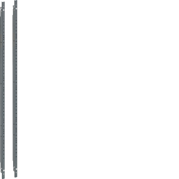 Hager UM05F Vertical Uprights, univers FW, 750mm, 2pcs