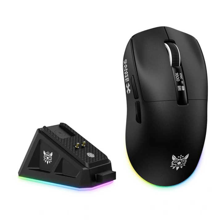 ONIKUMA DM07 RGB spēļu pele (melna)