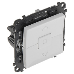 LEGRAND LE-752129 Valena Life 3-Position Roller Shutter Switch, 10A, Smart Wall Switch