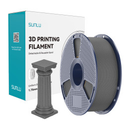 Sunlu PLA High-Speed Marble Gray Concrete Filament 1.75mm 1kg