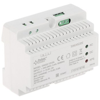puhverdatud lulitustoiteadapter DING2-12V2A PULSAR