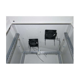 Mantar 19" Skapis Ventilācijas Komplekts 2 Ventilatori SZK