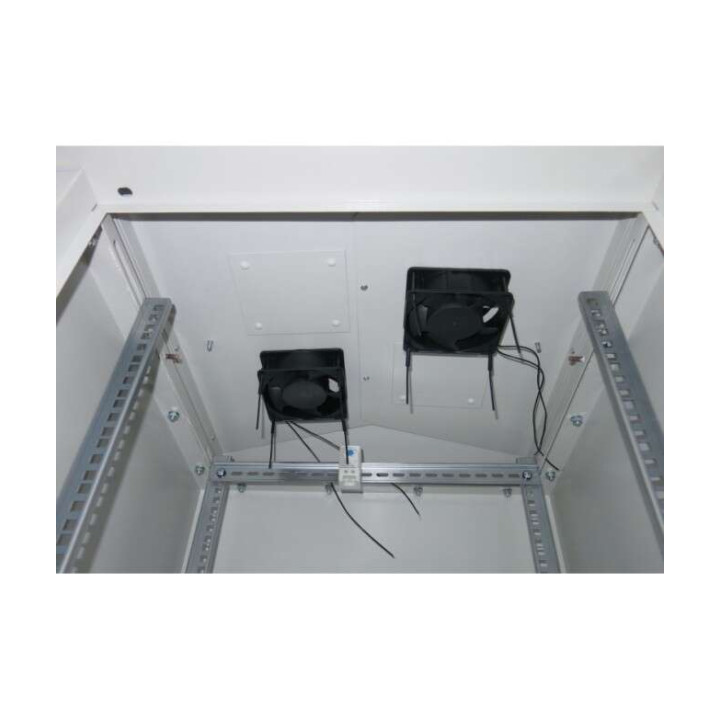 Mantar 19" Skapis Ventilācijas Komplekts 2 Ventilatori SZK