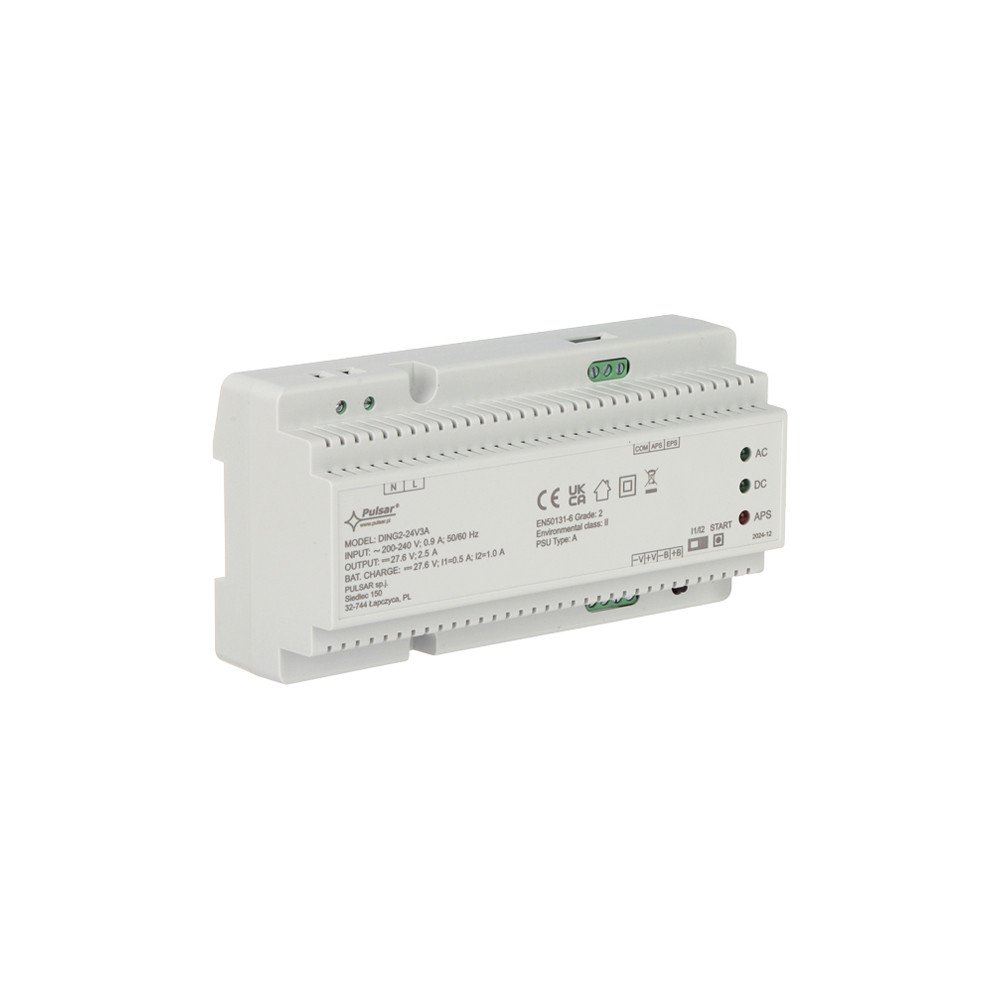 BUFFERED SWITCHING POWER SUPPLY ADAPTER DING2-24V3A PULSAR