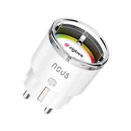 Nous A1Z viedais Zigbee spraudnis ar jaudas mērītāju (16A / 3680W)