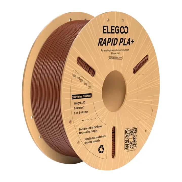 Нить ELEGOO Rapid PLA+ (коричневая)