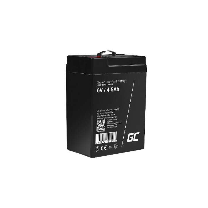Green Cell GC-AGM02 Battery 6V 4.5Ah