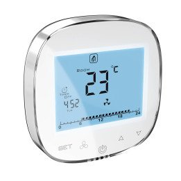VTS VOLCANO EC HMI termostata kontrolieris IP20 Modbus RTU