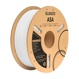 ELEGOO ASA Filament 1.75mm White 1kg 50.203.0183