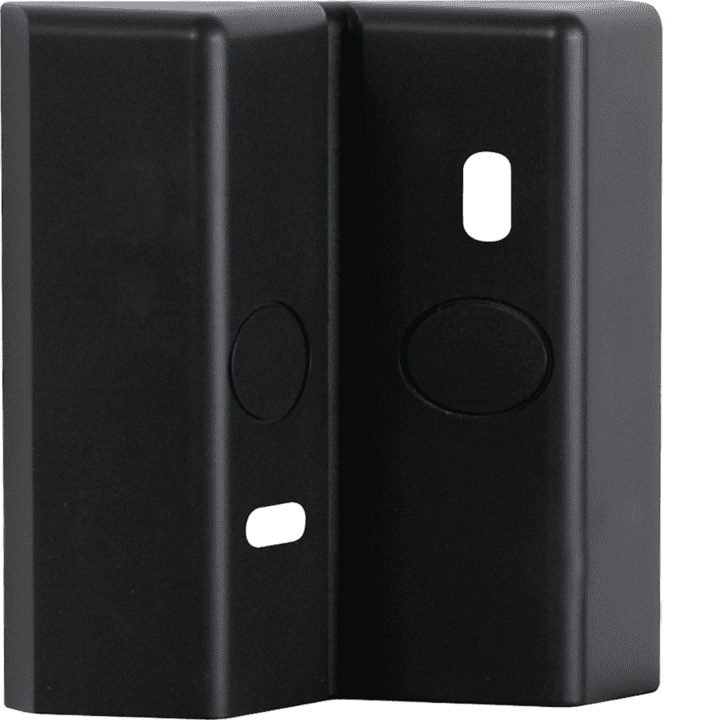 Hager EE871 Corner Mount for Sensor EE841/61/71 Anthracite
