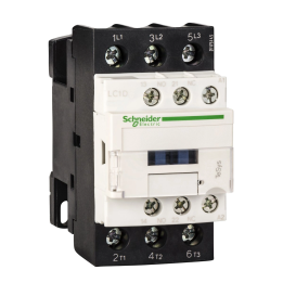 Schneider Electric TeSys D power contactor AC3 32A 3P 1NO 1NC coil 24 VAC box terminals