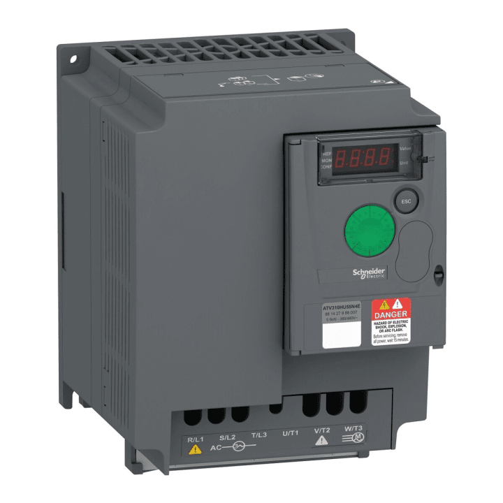 Schneider Electric Altivar 310 Dažnio keitiklis IP20 LED 5,5 kW 380-460V AC 1,8kg 140x184x151mm