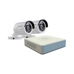 HIKVISION DS-J142I-POE 2MP PoE kameros pradinis rinkinys
