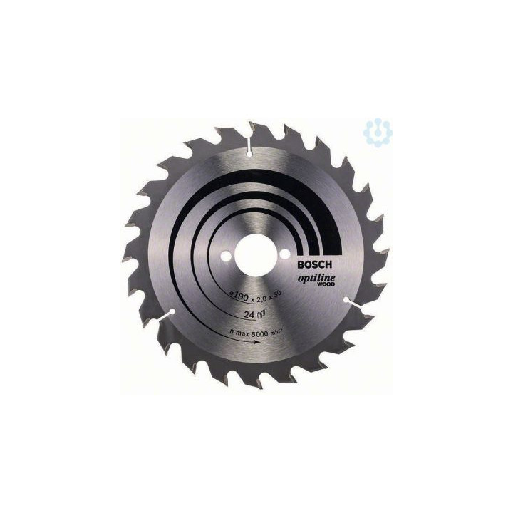 Ripzāģa disks 190x30 mm Optiline Wood