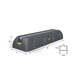 КАЙАС ПРЕТ ВИБРАЦИЮ 450x160x90мм 260кг